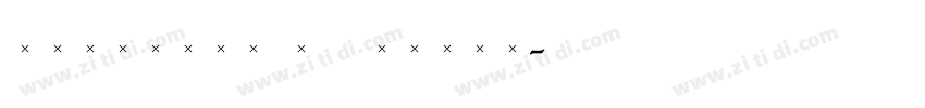 STYuanti TC Light字体转换